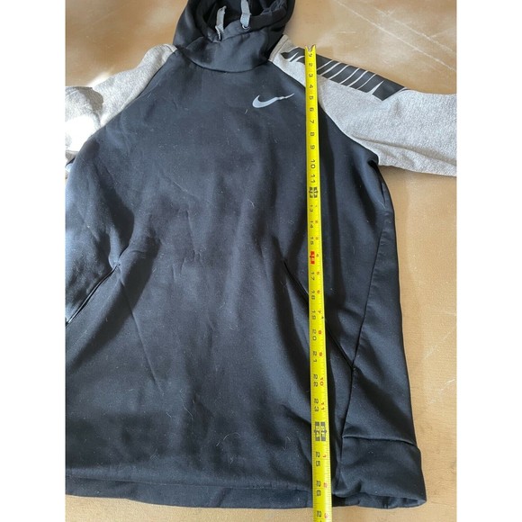 Men’s Nike Dri Fit Fleece Lined Hoodie Gray Sweatshirt Hoodie Size Men’s… - Picture 5 of 8